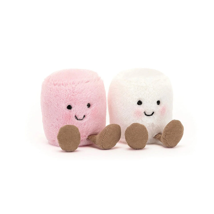 Jellycat | Amuseable Marshmallows Pink & White at Milk Tooth