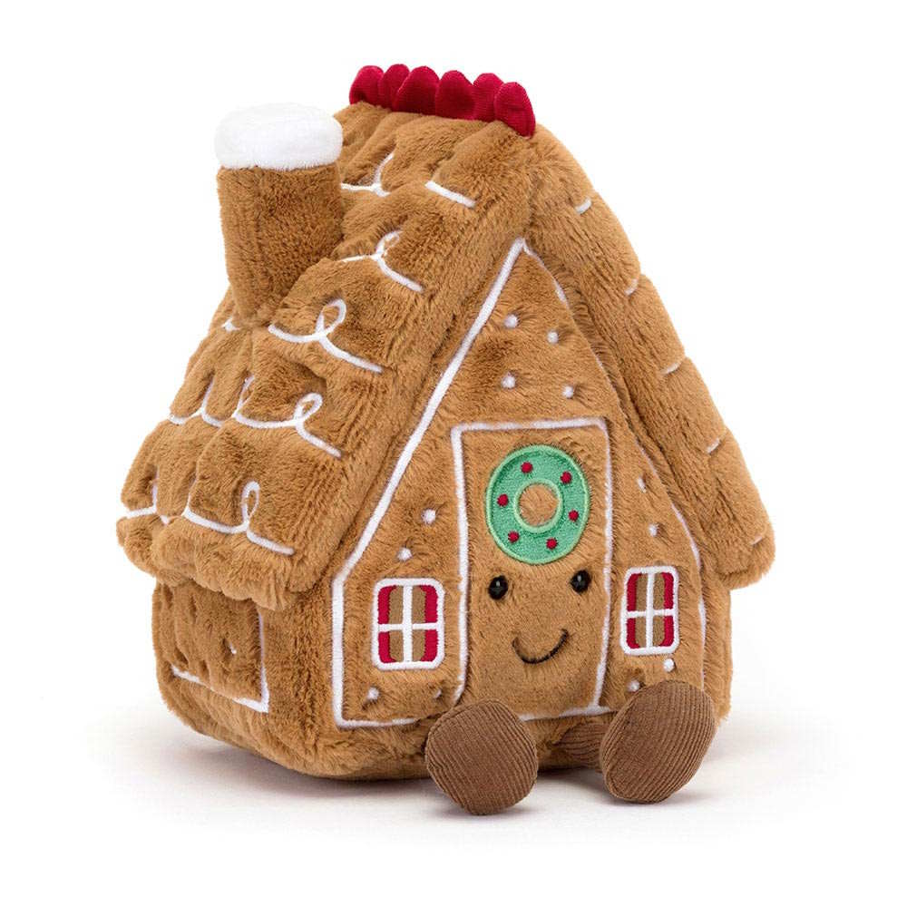 Jellycat | Amuseables Gingerbread House at Milk Tooth Australia
