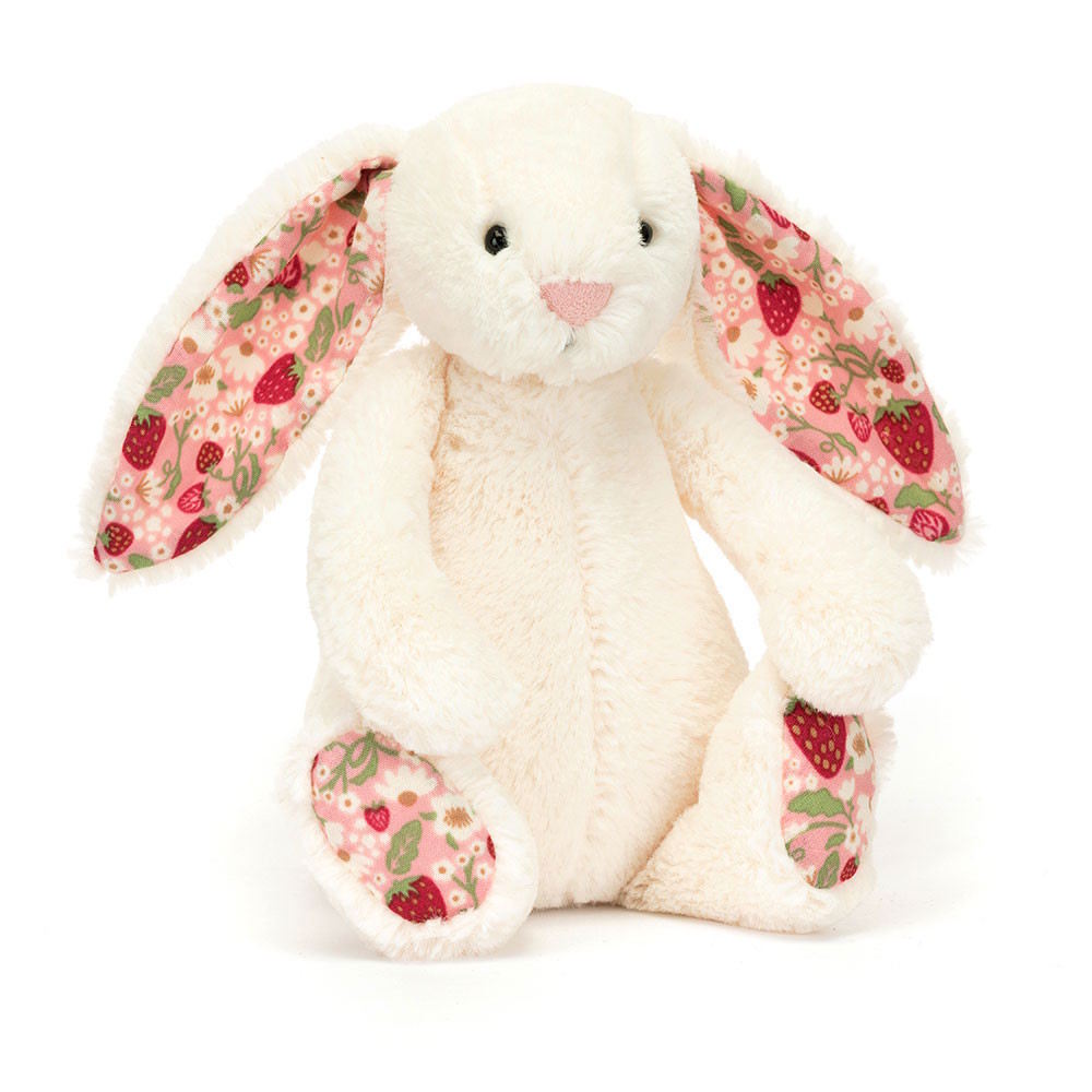 Jellycat | Blossom Bashful Bunny Small Cream Berry