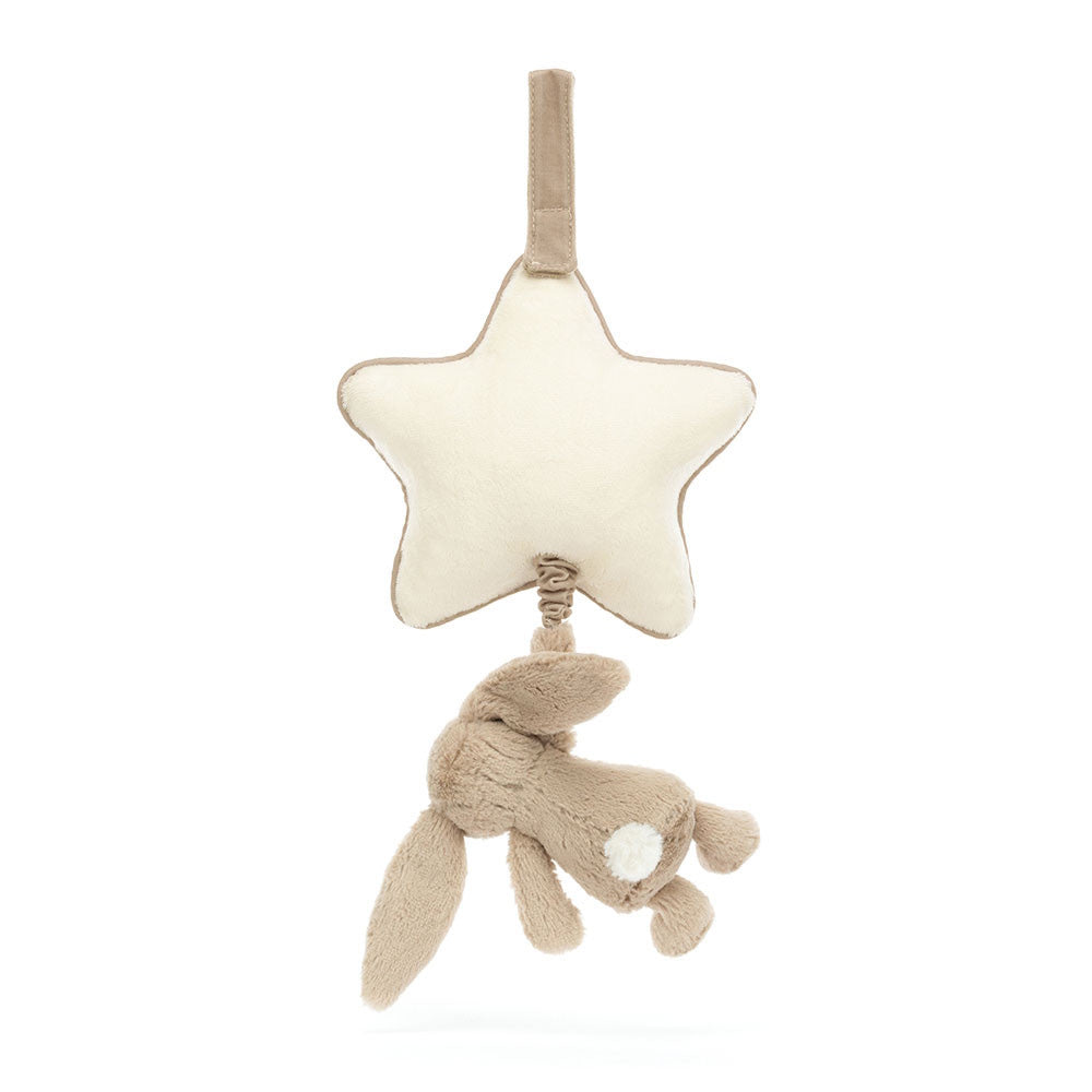 Jellycat Bashful Bunny Beige Musical Pull at Milk Tooth Australia