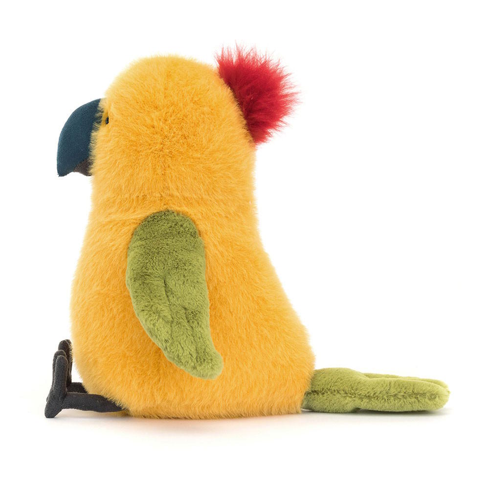 Jellycat Budgeby Parrot at Milk Tooth Australia