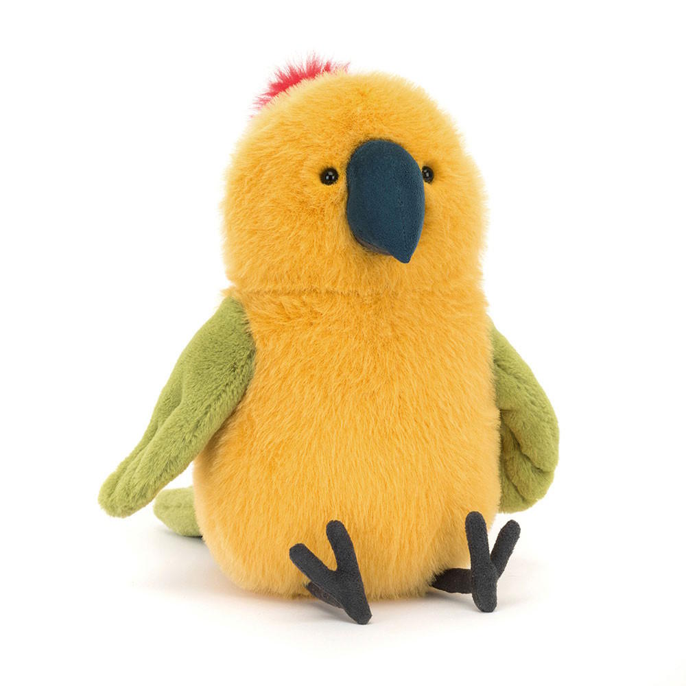 Jellycat Budgeby Parrot at Milk Tooth Australia