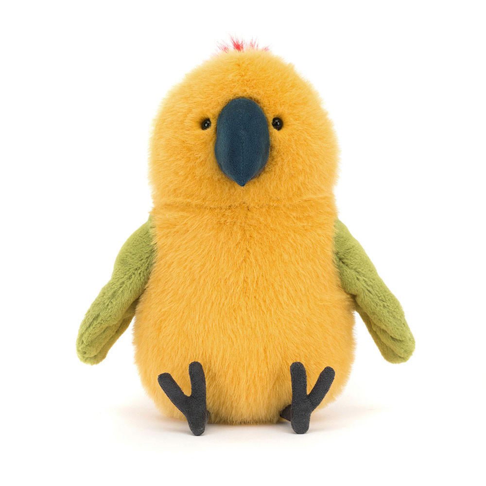Jellycat Budgeby Parrot at Milk Tooth Australia