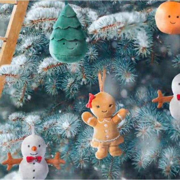 Jellycat | Festive Folly Gingerbread Ruby at Milk Tooth