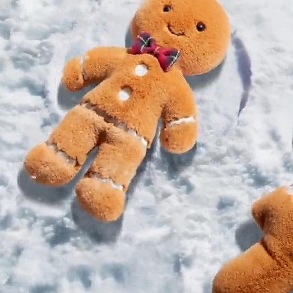 Jellycat | Jolly Gingerbread Fred Medium at Milk Tooth