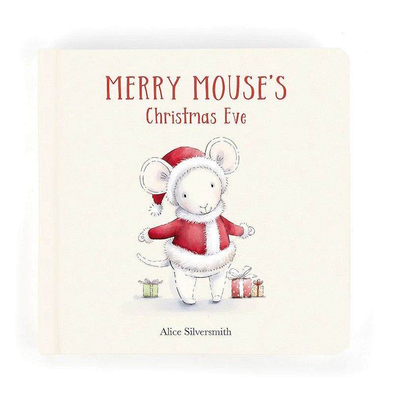 Jellycat | Merry Mouse's Christmas Eve | Hardback Book at Milk Tooth