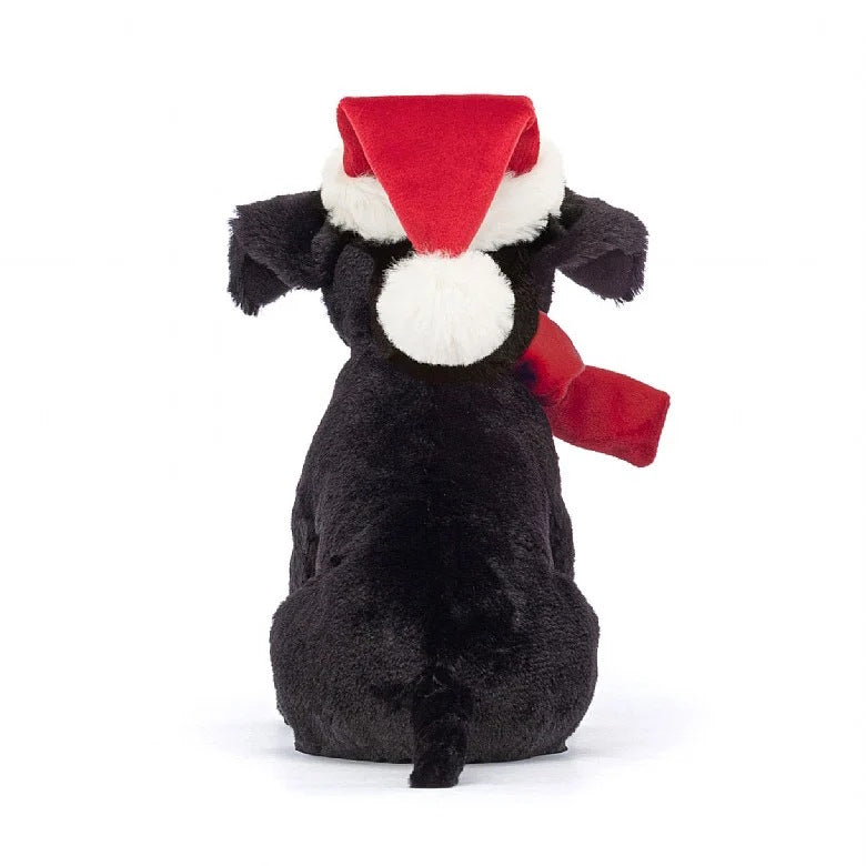 Jellycat | Winter Warmer Pippa Black Labrador Dog at Milk Tooth