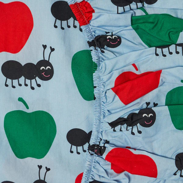 Kip and Co | Ants Pants | Fitted Sheet | Cot at Milk Tooth