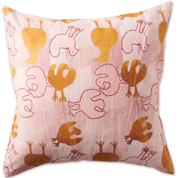 Kip and Co x Ernabella Arts | Tjulpu Kulunypa Linen European Pillowcases 2P Set at Milk Tooth