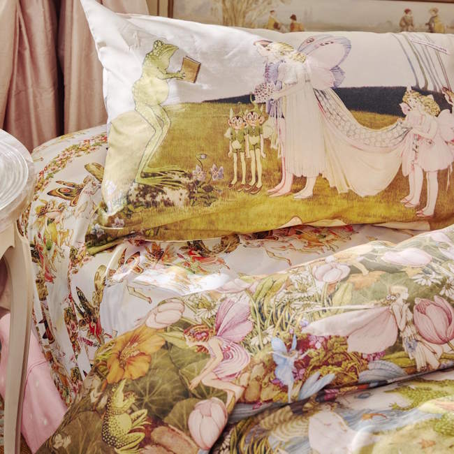 Kip and Co x Fairyland | Quilt Cover Fairy Garden
