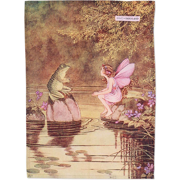 Kip and Co x Fairyland | Tea Towel Mr Frog