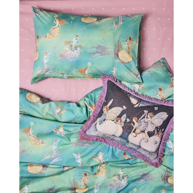 Kip and Co x Fairyland | 1P Pillowcase Underwater Fairy Dreaming