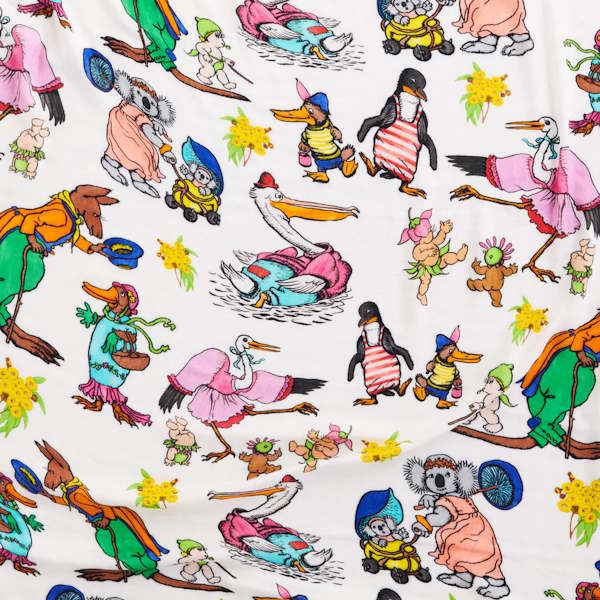 Kip and Co x May Gibbs | Bamboo Baby Swaddle Out and About at Milk Tooth Australia