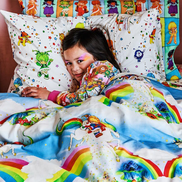 Kip and Co x Rainbow Brite | Magic Sky Organic Cotton Quilt Cover at Milk Tooth