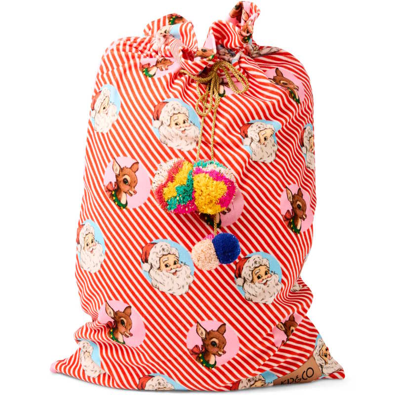 Kip and Co Velvet Santa Sack I Love Christmas Spot at Milk Tooth Australia