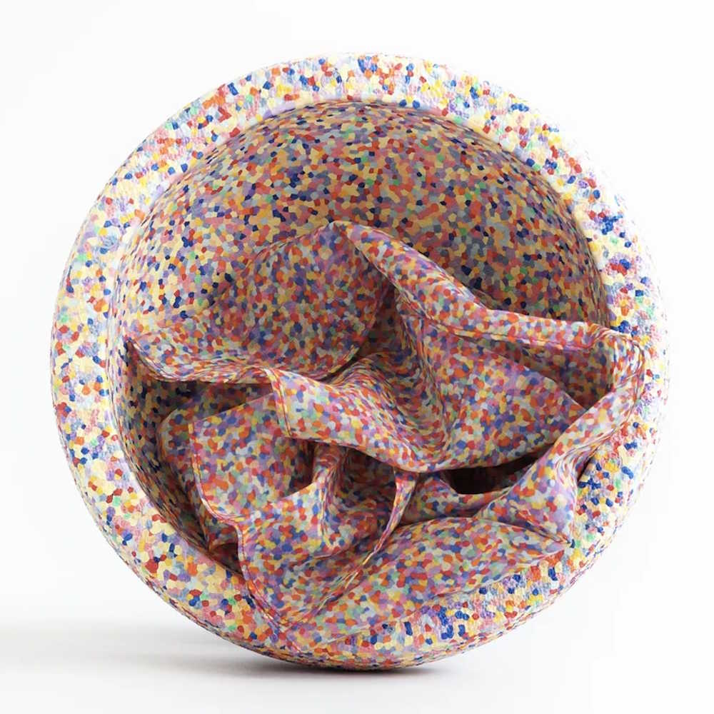 Laura's Play Cotton | Super Confetti 90cm x 90cm at Milk Tooth Australia