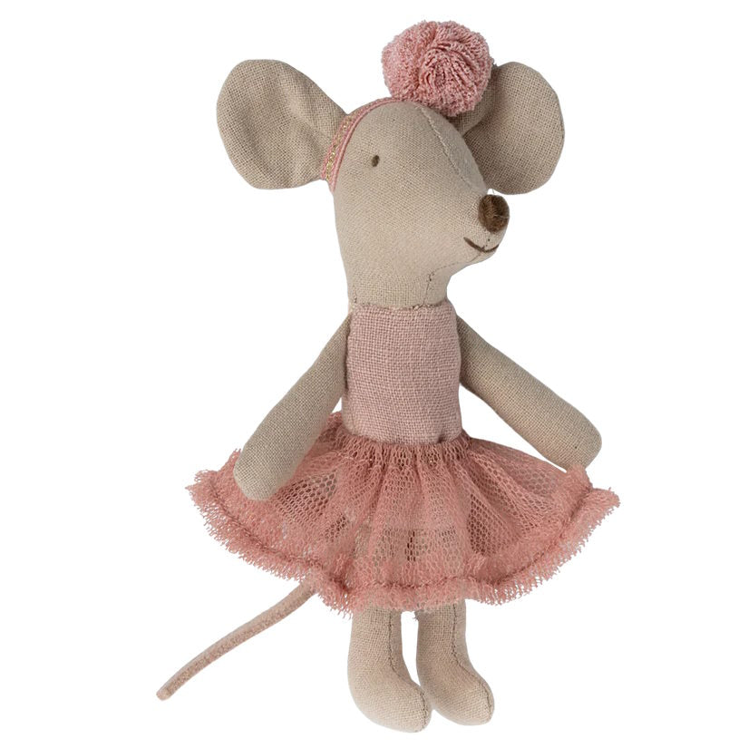 Maileg | Mouse Ballerina LIttle Sister Rose at Milk Tooth