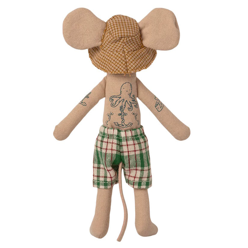 Maileg | Beach Mouse Dad in Cabin at Milk Tooth