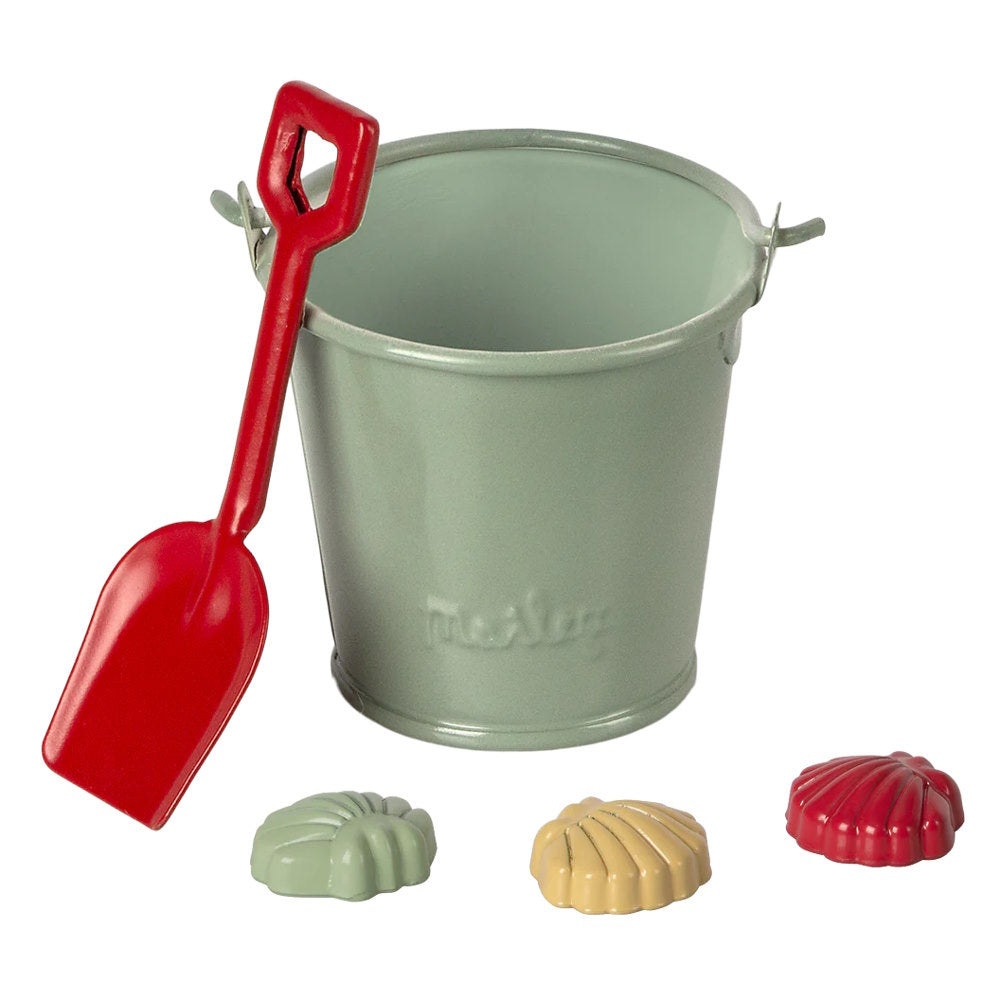 Maileg | Beach Set Shovel Bucket & Shells at Milk Tooth Australia