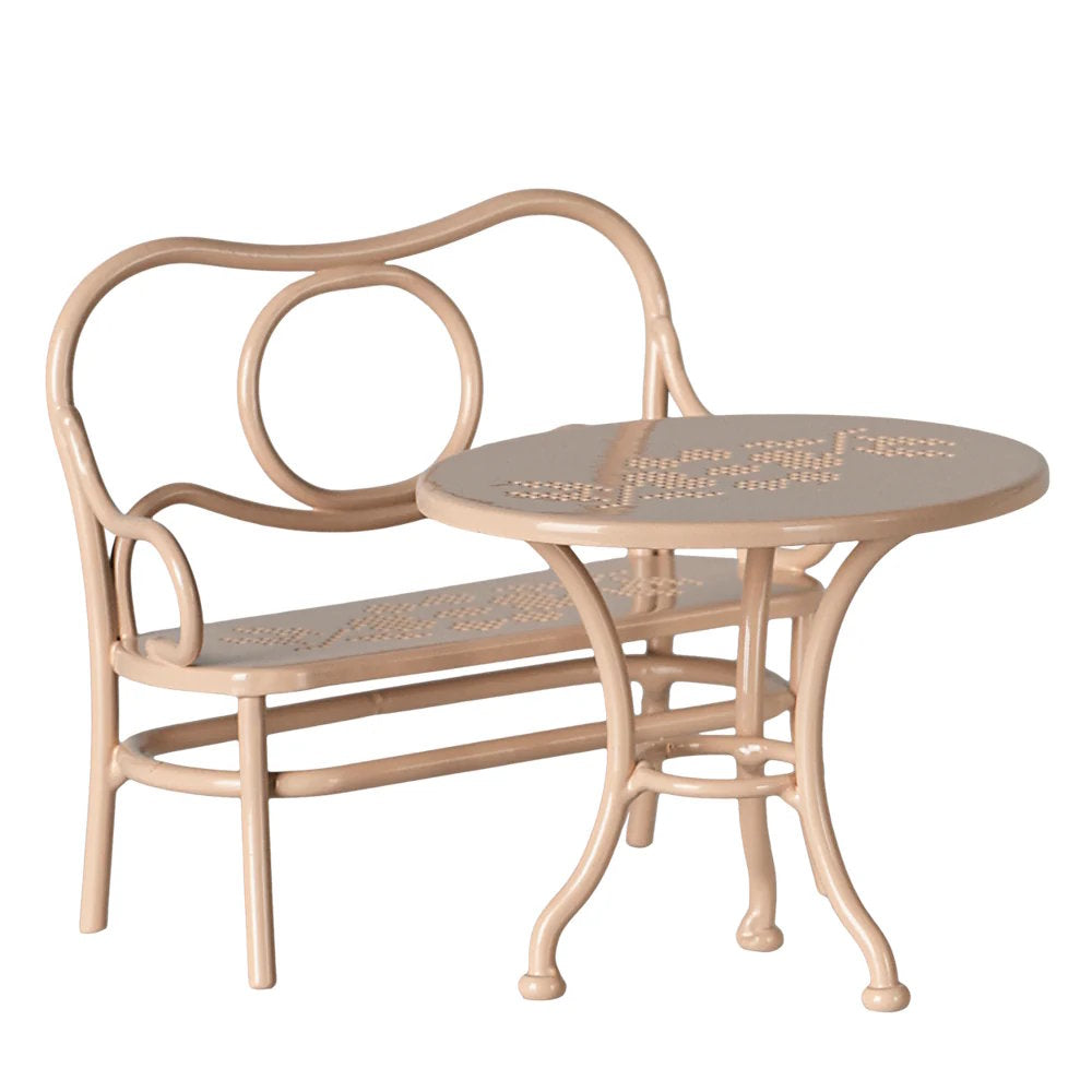 Maileg | Cafe Set Mouse Big Pale Pink