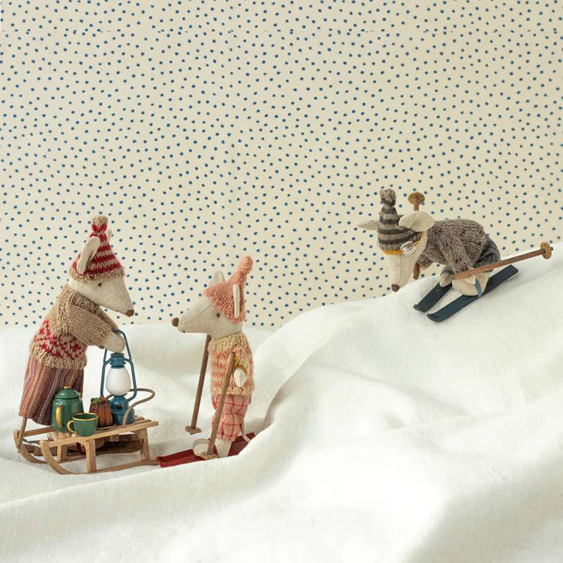 Maileg | Ski Set for Mum & Dad Mouse at Milk Tooth Australia