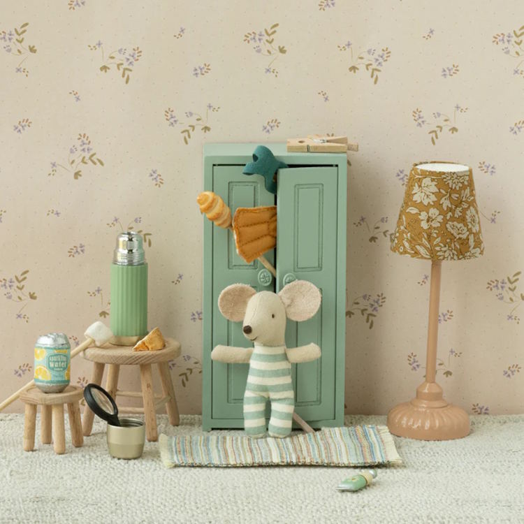 Maileg | Closet Mouse Soft Blue