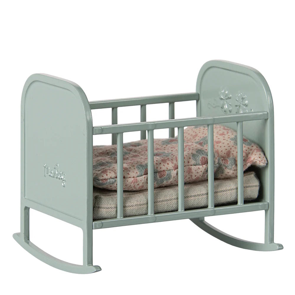 Maileg | Cradle My Blue Mint at Milk Tooth Australia