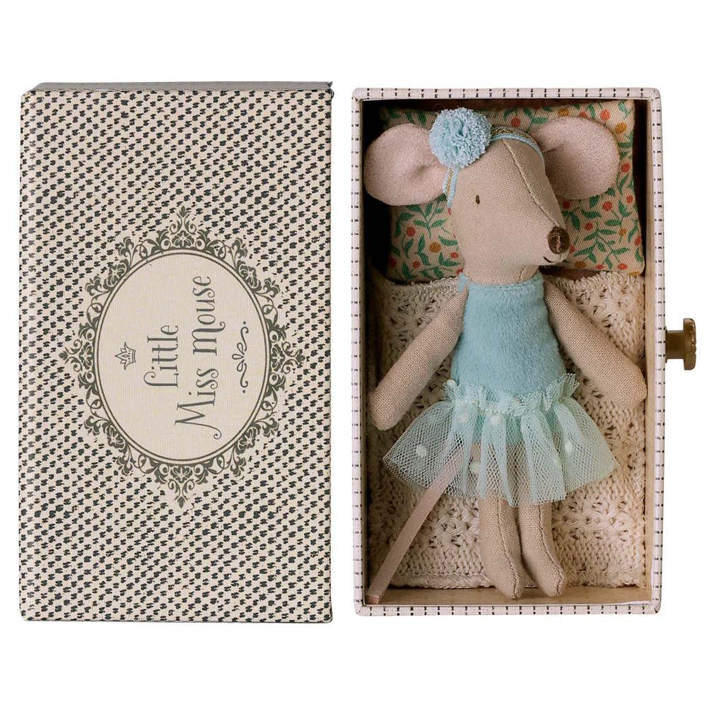Maileg Dance Mouse in Daybed Little Sister at Milk Tooth Australia