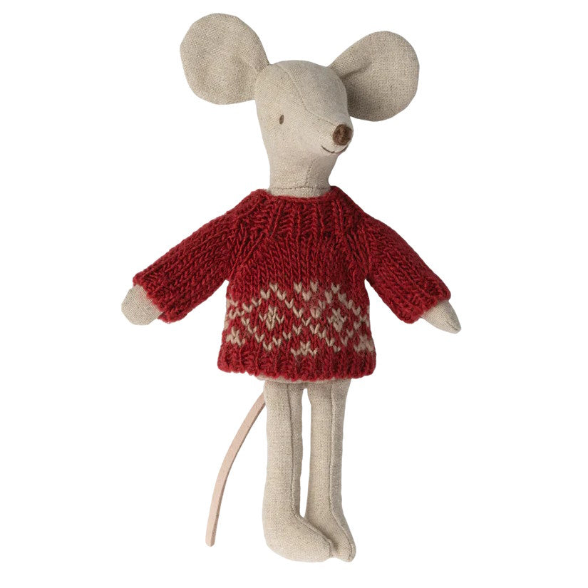 Maileg | Knitted Sweater for Mum Mouse at Milk Tooth