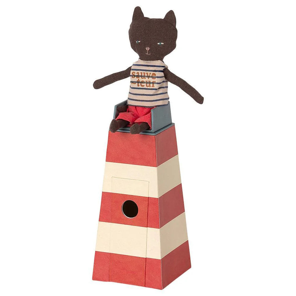 Maileg | Lifeguard Tower with Cat at Milk Tooth Australia