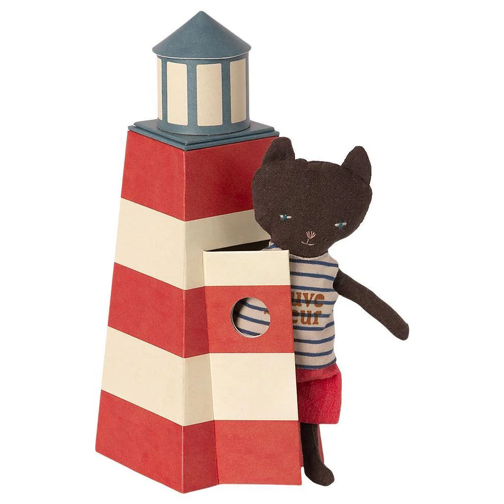 Maileg | Lifeguard Tower with Cat at Milk Tooth Australia