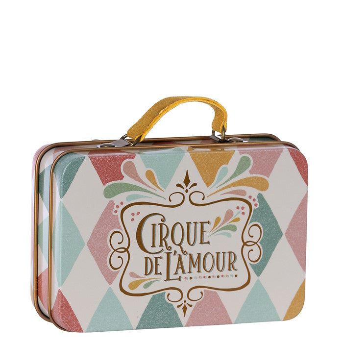 Maileg | Metal Suitcase Harlequin at Milk Tooth