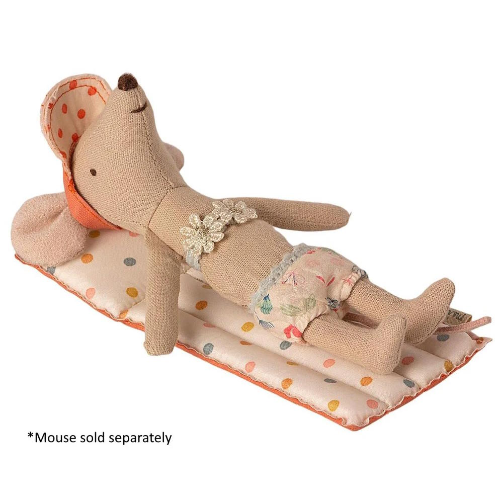Maileg | Mouse Air Mattress Multi Dot at Milk Tooth Australia
