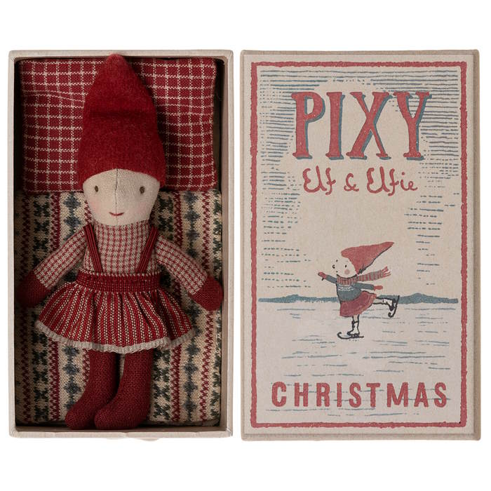 Maileg | Pixy Elfie in Matchbox at Milk Tooth