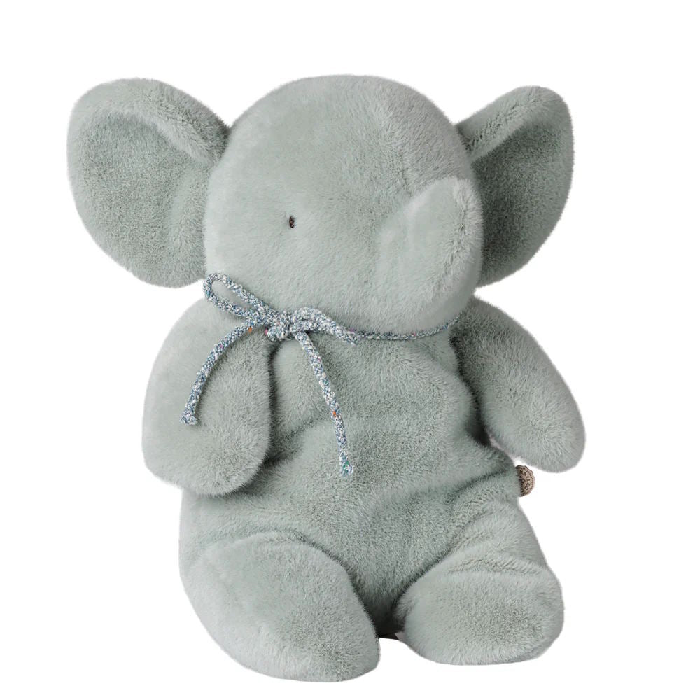 Maileg | Plush Elephant Medium Soft Mint 34cm
