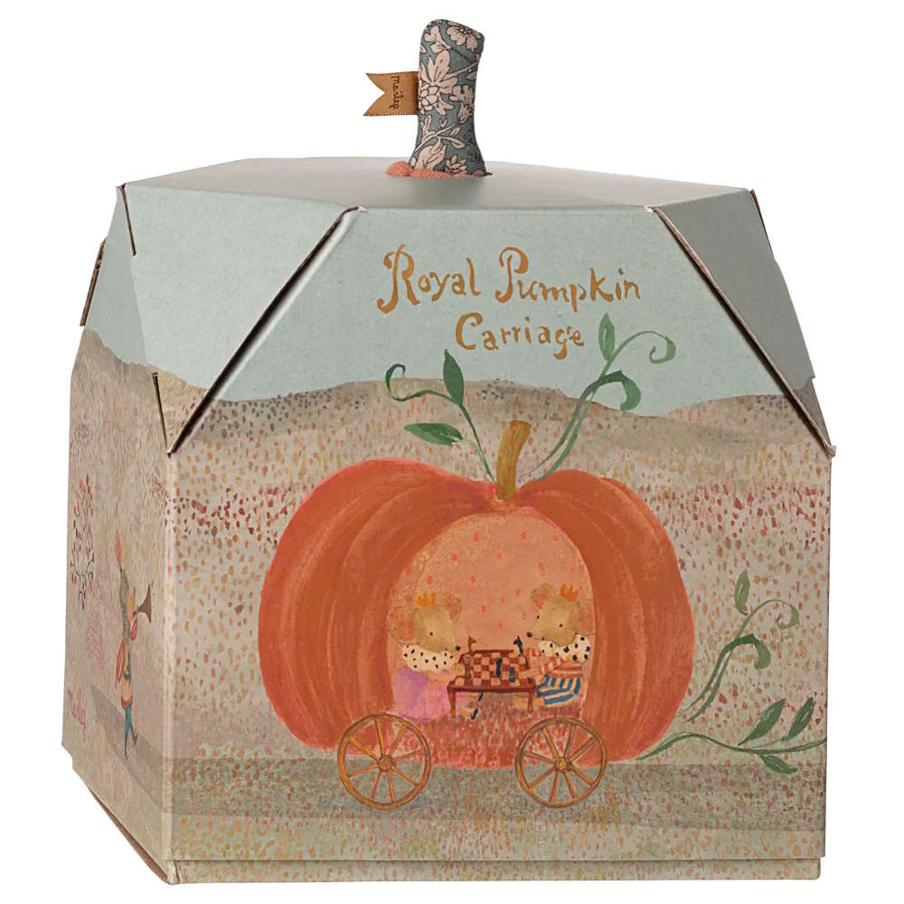 Maileg | Pumpkin Carriage for Mouse