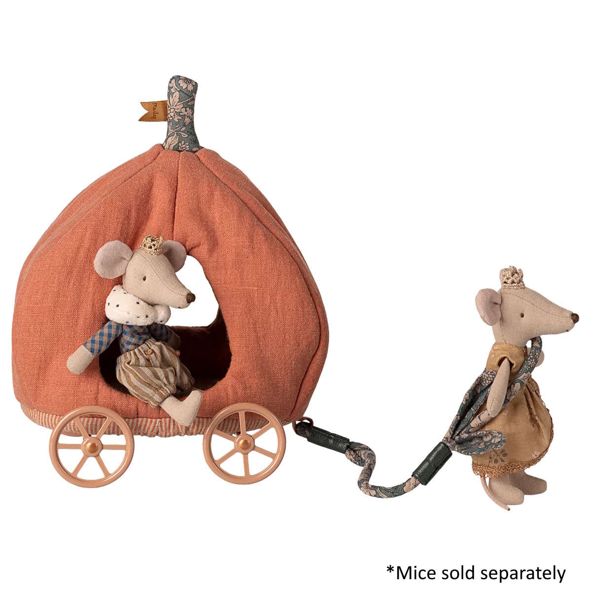 Maileg | Pumpkin Carriage for Mouse