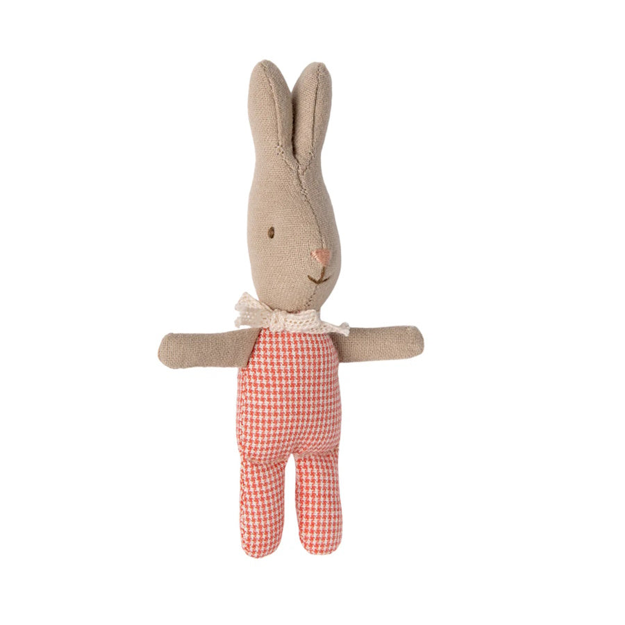 Maileg | Rabbit My Red Checked at Milk Tooth Australia