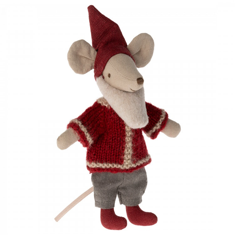 Maileg | Santa Mouse with House at Milk Tooth