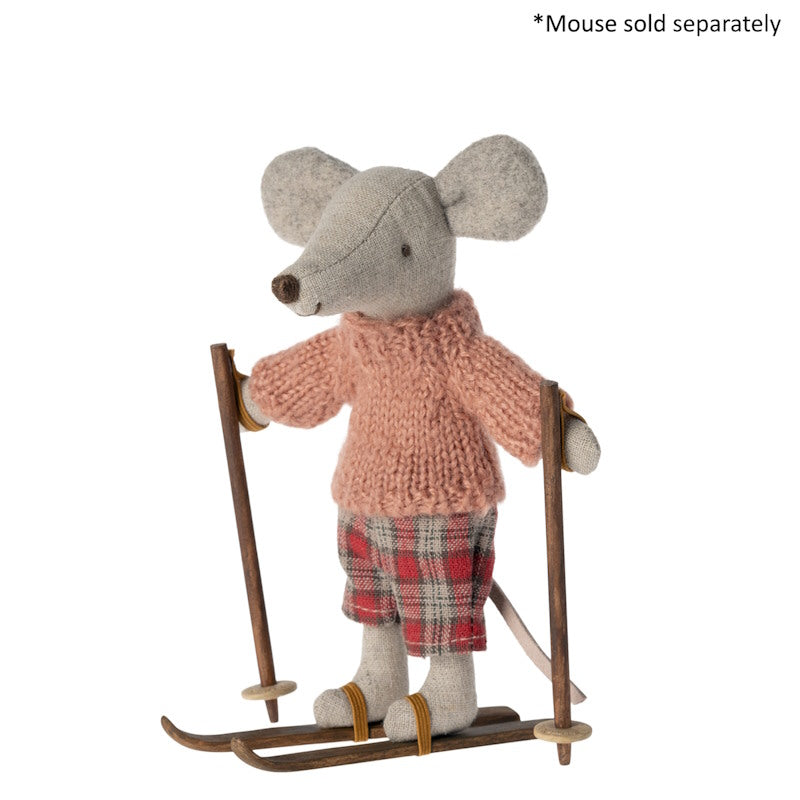 Maileg | Ski Set for Big Sister & Brother Mouse at Milk Tooth