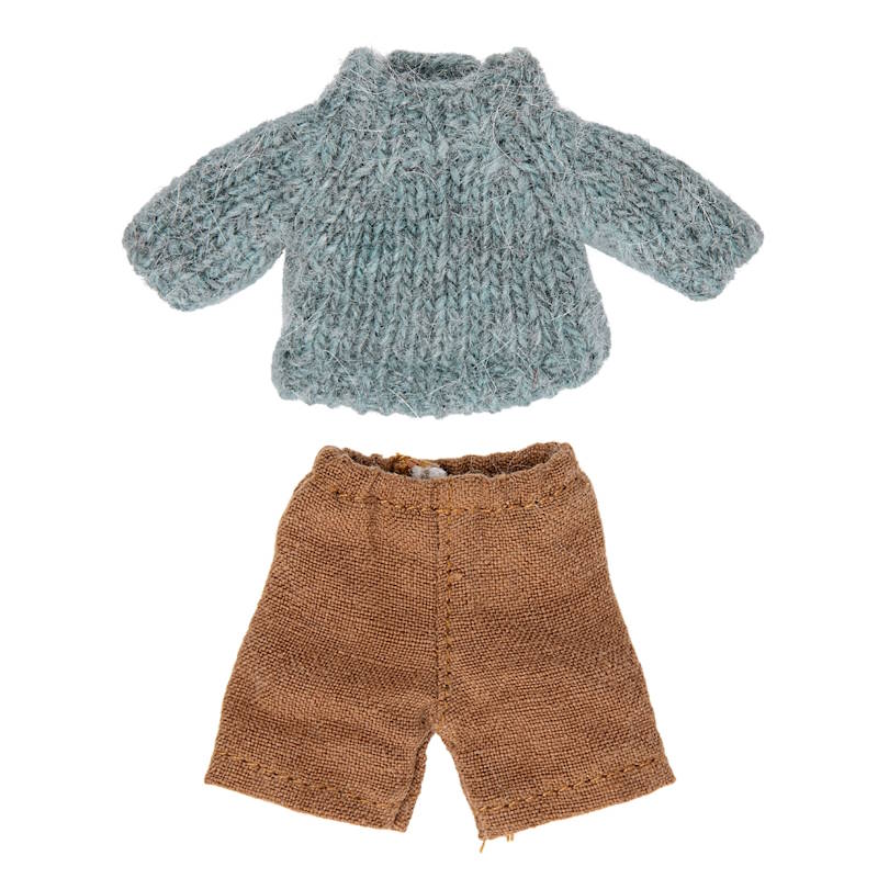 Maileg | Sweater & Pants for Big Brother Mouse at Milk Tooth
