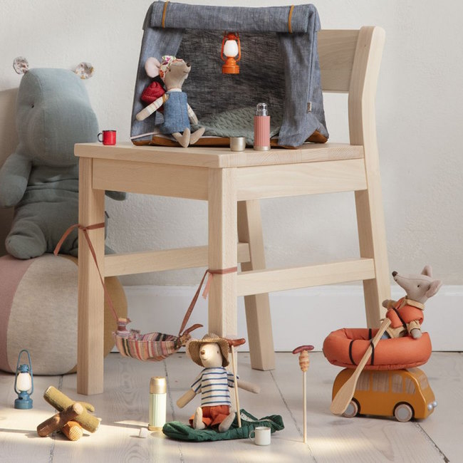 Maileg | Miniature Vintage Lantern Orange at Milk Tooth