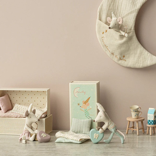 Maileg | Mouse Tooth Fairy Mouse Little Sister in Box at Milk Tooth Australia
