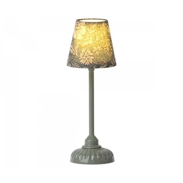 Maileg Vintage Floor Lamp Mouse Dark Mint