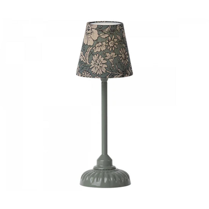Maileg Vintage Floor Lamp Mouse Dark Mint