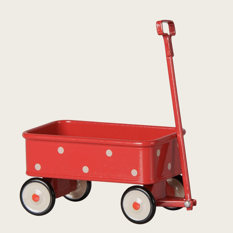 Maileg | Mouse Wagon Red