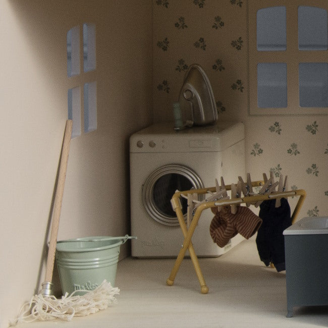 Maileg | Miniature Bucket and Mop at Milk Tooth