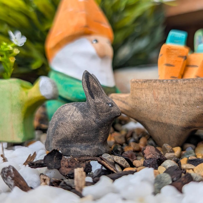 NOM Handcrafted | Bunny Rabbit Baby Sitting