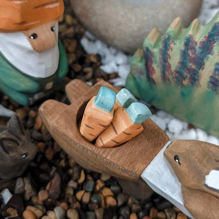 NOM Handcrafted | Carrots Set of 3