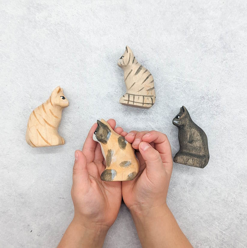 NOM Handcrafted | Cat Sitting at Milk Tooth